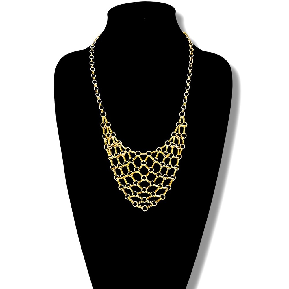 LANE BRYANT Gold Statement Necklace | NWT